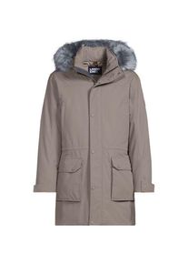 LANDS' END EXPEDITIONS Daunenparka, Herren,  Beige, Polyester, by Lands' End