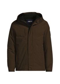 LANDS' END Isolierte, wasserdichte 3-in-1-Jacke Squall, Herren,  Braun, Polyester/Nylon, by Lands' End