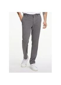 Stoffhose LINDBERGH "Stoffhose Slim Fit", Herren, Gr. M, schwarz (schwarz mel), Obermaterial: 75% Polyester, 22% Viskose, 3% Elasthan; Futter: 100% Polyester, unifarben, slim fit, Hosen Stoffhose