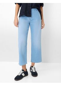 Brax Damen Culotte Style MAINE S USED LIGHT BLUE, denim hellblau, Gr. 34