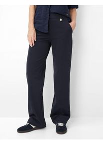 Raphaela by Brax Damen Marlenehose Style LILLYTH FLARED NAVY, dunkelblau, Gr. 44K