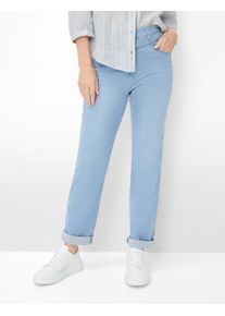 Raphaela by Brax Damen Five-Pocket-Hose Style CAREN NEW BLEACHED LIGHT BLUE SLIGHTUSED, denim hellblau, Gr. 36