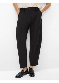 Brax Damen Bundfaltenhose Style MEGAN S BLACK, schwarz, Gr. 40