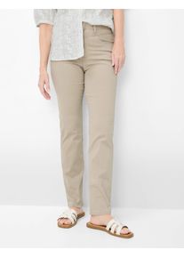 Raphaela by Brax Damen Five-Pocket-Hose Style LAURA NEW SAND, hellbeige, Gr. 36