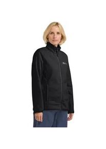 Fleecejacke Jack Wolfskin "Moonrise", Damen, Gr. 3XL, schwarz, Obermaterial: 100% Polyester, normal, Jacken Fleecejacke