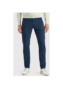 PME-Legend Chinohose PME LEGEND "TWIN WASP CHINO LEFT HAND STRETCH TWILL", Damen, Gr. 36, L&auml;nge 34, blau (salute), Canvas, Obermaterial: 98% Baumwolle, 2% Elasthan, unifarben, regular fit kn&ouml;chellang, Hosen Chinohose, mit Taschen