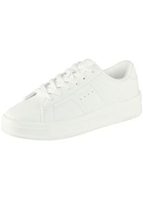 Sneaker Champion "TL23 EVOLVE", Damen, Gr. 40, triple wht, Synthetik, Schuhe Sneaker, mit Gummilaufsohle, leicht profiliertes Laufsohlenprofil