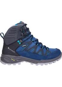 Wanderschuh MCKINLEY "Vulcanus II MID AQX W", Damen, Gr. 36, schwarz (navy, mint schwarz, schwarz), Synthetik, Schuhe Wanderschuh, wasserdicht