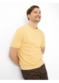Brax Herren Sweatshirt Style SULLY sunlight, hellgelb, Gr. L
