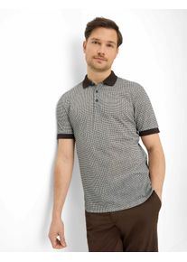 Brax Herren Polo Style PERRY chocolate, dunkelbraun, Gr. L