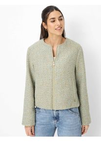 Brax Damen Jacke Style LYON dark vintage blue, hellgr&uuml;n, Gr. 34