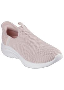 Slip-On Sneaker Skechers "ULTRA FLEX 3.0-EASY WIN", Damen, Gr. 41, rosa, Textil, Schuhe Slip-On Sneaker, Slipper, Sneaker mit Handsfree Slip-ins Technologie