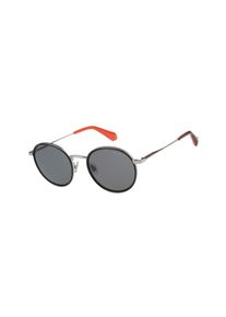 Sonnenbrille Superdry "Modell 995063", Herren, silber, schwarz, mehrfarbig, metallic, Sonnenbrillen Sonnenbrille, Form Rund, Logoschriftzug auf B&uuml;gel, Kombifassung