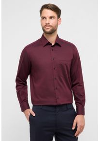 Langarmhemd Eterna "COMFORT FIT", Damen, Gr. 42, Normalgr&ouml;&szlig;en, burgunder, 100% Baumwolle, normal, Manschette, Hemden Langarmhemd, NON IRON (b&uuml;gelfrei)