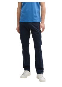Stoffhose Tom Tailor "JOSH", Herren, Gr. 32, L&auml;nge 34, blau (sky captain blau), Obermaterial: 96% Baumwolle, 4% Elasthan. Futter: 100% Polyester, unifarben, kn&ouml;chellang, Hosen Stoffhose, im Five-Pocket Style