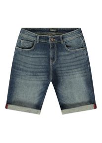 Jeansbermudas Cars Jeans "TARGET Denim Short", Damen, Gr. M, N-Gr, schwarz used, Denim/Jeans, Obermaterial: 99% Baumwolle, 1% Elasthan, Abriebeffekte, Basic kniefrei, Jeans Jeansbermudas