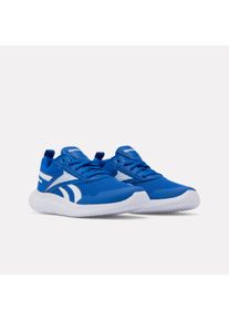 Laufschuh Reebok "RUSH RUNNER 5", Jungen, Gr. 34,5, vectorblau, vectorblau, wei&szlig;, Synthetik, Textil, Schuhe Laufschuh, f&uuml;r Kinder & Jugendliche