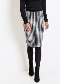 bonprix Strickrock, schwarz, Gr.56/58 (3XL), klassischer geschmackvoller Strickrock