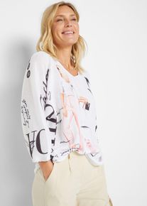 bonprix Pullover, wei&szlig;, Gr.40/42 (M), sommerlicher Pullover