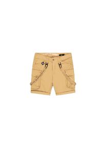 Shorts Alpha Industries "Utility Short", Herren, Gr. 31, Normalgr&ouml;&szlig;en, beige (sand), Obermaterial: 98% Baumwolle, 2% Elastan, Hosen Shorts