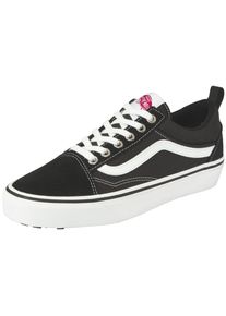 Sneaker Vans "MTE OLD SKOOL INSULATED", Herren, Gr. 38, schwarz, wei&szlig;, Leder, Textil, Schuhe Sneaker, gef&uuml;ttert