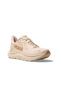 Laufschuh Hoka One One "CLIFTON 10", Damen, Gr. 35, vanilla, birch, Synthetik, Textil, Schuhe Laufschuh