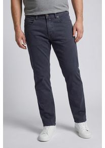 5-Pocket-Jeans Pierre Cardin "PC-Lyon", Herren, Gr. 42, L&auml;nge 34, blau (salute), Web, Obermaterial: 70% Baumwolle, 21% Lyocell, 7% Polyester, 2% Elasthan, unifarben, regular fit kn&ouml;chelfrei, Jeans 5-Pocket-Jeans, mit Umschlagsaum