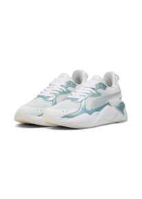 Sneaker Puma "RS-X ASTRO ESCAPE WNS", Damen, Gr. 37, Puma wei&szlig;, modern mint, Textil, Colorblocking, Schuhe Sneaker
