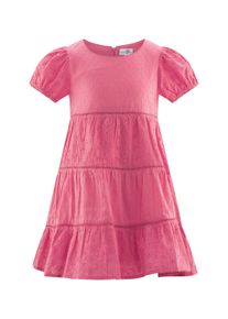 Sommerkleid happy girls "M&auml;dchenkleid", M&auml;dchen, Gr. 152, EURO-Gr&ouml;&szlig;en, pink, Stoff, 100% Baumwolle, normal, Kleider Sommerkleid