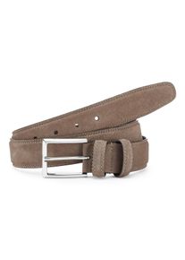 H&uuml;ftg&uuml;rtel John Devin "Lederg&uuml;rtel", Herren, Gr. 11,5, taupe, Rindsleder, unifarben, G&uuml;rtel H&uuml;ftg&uuml;rtel, Hoseng&uuml;rtel, Jeansg&uuml;rtel, G&uuml;rtel aus Leder