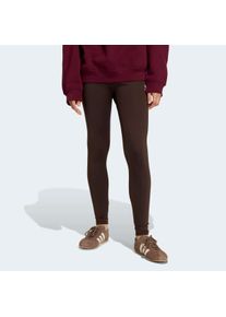 Leggings adidas originals "ESS LEGGINGS", Damen, Gr. M, N-Gr, auco, Jersey, Obermaterial: 79% Polyester, 21% Elasthan, Hosen Leggings