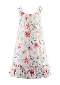 Sommerkleid happy girls "M&auml;dchenkleid", M&auml;dchen, Gr. 128, EURO-Gr&ouml;&szlig;en, rose, Stoff, 100% Baumwolle, normal, Kleider Sommerkleid