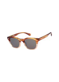 Sonnenbrille Superdry "Modell 996100", Herren, braun transparent, gemustert, leicht transparent, Sonnenbrillen Sonnenbrille, Form Karree/Eckig, Logoschriftzug auf B&uuml;gel, Kunststofffassung