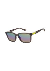 Sonnenbrille Superdry "Modell 996098", Herren, dunkeles grau, matt, Sonnenbrillen Sonnenbrille, Form Karree/Eckig, Logoschriftzug auf B&uuml;gel, Injectionfassung