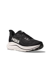 Laufschuh Hoka One One "CLIFTON 10", Damen, Gr. 40, schwarz, wei&szlig;, Synthetik, Textil, Schuhe Laufschuh