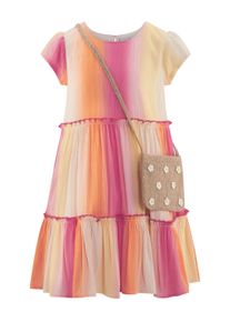 Sommerkleid happy girls "M&auml;dchenkleid", M&auml;dchen, Gr. 116, EURO-Gr&ouml;&szlig;en, multicolour, Stoff, 100% Viskose, normal, Kleider Sommerkleid