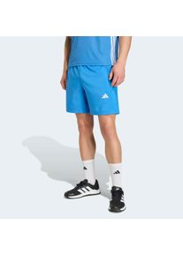 Shorts adidas Performance "WORKOUT ESSENTIALS BASE WOVEN", Herren, Gr. S, L-Gr, ray blau, innenbeinl&auml;nge ca. 23 cm, Obermaterial: 100% Polyester, Hosen Shorts