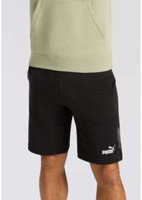 Trainingsshorts Puma "ESS CAMO SHORTS TR 10&rsquo;&rsquo;", Herren, Gr. XXL, N-Gr, schwarz (Puma schwarz), Sweatware, Obermaterial: 68% Baumwolle, 32% Polyester, tarnfarben, regular fit normal, Hosen Trainingsshorts, mit Eingrifftaschen, sportlicher Stil, regul&auml;re Passform