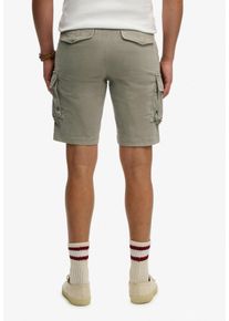 Cargobermudas Superdry "CORE CARGO SHORT", Damen, Gr. 30, N-Gr, light khaki gr&uuml;n, Web, Obermaterial: 98% Baumwolle, 2% Elasthan, unifarben, straight fit knielang, Hosen Cargobermudas