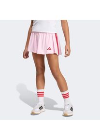 Sweatrock adidas Sportswear "HOUSE OF TIRO SKORT", M&auml;dchen, Gr. 152, clear pink, active maroon, active maroon, Obermaterial: 100% Polyester, R&ouml;cke Sweatrock