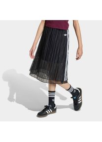 Sweatrock adidas originals "LANGER", M&auml;dchen, Gr. 152, schwarz, Obermaterial: 100% Polyamid, R&ouml;cke Sweatrock