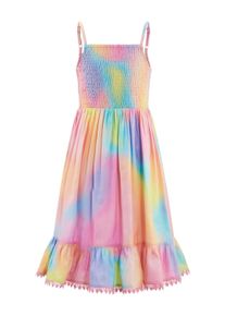 Sommerkleid happy girls "M&auml;dchenkleid", M&auml;dchen, Gr. 104, EURO-Gr&ouml;&szlig;en, multicolour, Stoff, 100% Viskose, normal, Kleider Sommerkleid