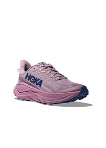 Trailrunningschuh Hoka One One "CHALLENGER 8 GORE-TEX", Damen, Gr. 38, fragrant lila, berry mauve, Synthetik, Textil, Schuhe Trailrunningschuh, wasserdicht