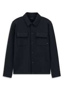 Sweatjacke Bugatti "Modern Fit", Herren, Gr. M, 390, marine, Sweatware, 79% Baumwolle, 21% Polyester, unifarben, normal, Sweatjacken Sweatjacke, mit Druckkn&ouml;pfen