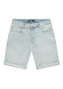 Jeansbermudas Cars Jeans "COLORADO Denim Short", Herren, Gr. S, N-Gr, stone bleached, Denim/Jeans, Obermaterial: 76% Baumwolle, 22% Polyester, 2% Elasthan, Abriebeffekte, Basic kniefrei, Jeans Jeansbermudas