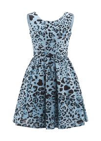 Sommerkleid happy girls "M&auml;dchenkleid", M&auml;dchen, Gr. 140, EURO-Gr&ouml;&szlig;en, light blau, Stoff, 100% Baumwolle, normal, Kleider Sommerkleid