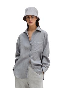 Marc O'Polo Langarmbluse MARC O'POLO, Damen, Gr. 38, medium blau, Obermaterial: 86% Viskose, 14% Polyamid, Manschette, Blusen Langarmbluse