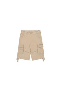 Shorts Alpha Industries "Jet Short", Herren, Gr. 31, Normalgr&ouml;&szlig;en, beige (vintage sand), Obermaterial: 100% Baumwolle, Hosen Shorts