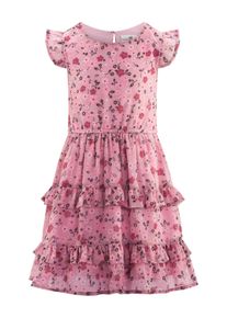 Sommerkleid happy girls "M&auml;dchenkleid", M&auml;dchen, Gr. 152, EURO-Gr&ouml;&szlig;en, dusty rose, Stoff, 100% Polyester, normal, Kleider Sommerkleid