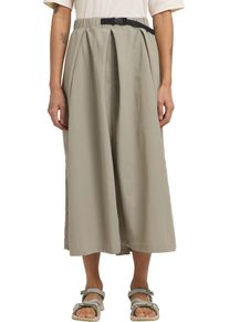 Sommerrock Jack Wolfskin "TIHAMA SKIRT W", Damen, Gr. L (42/44), grau (stone), Obermaterial: 100% Polyamid. Futter: 100% Polyester, R&ouml;cke Sommerrock